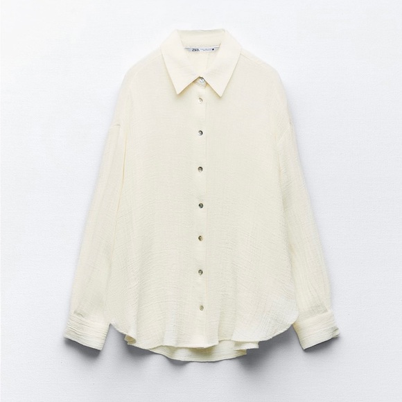 Oversized linen shirt - Picture 4 of 5